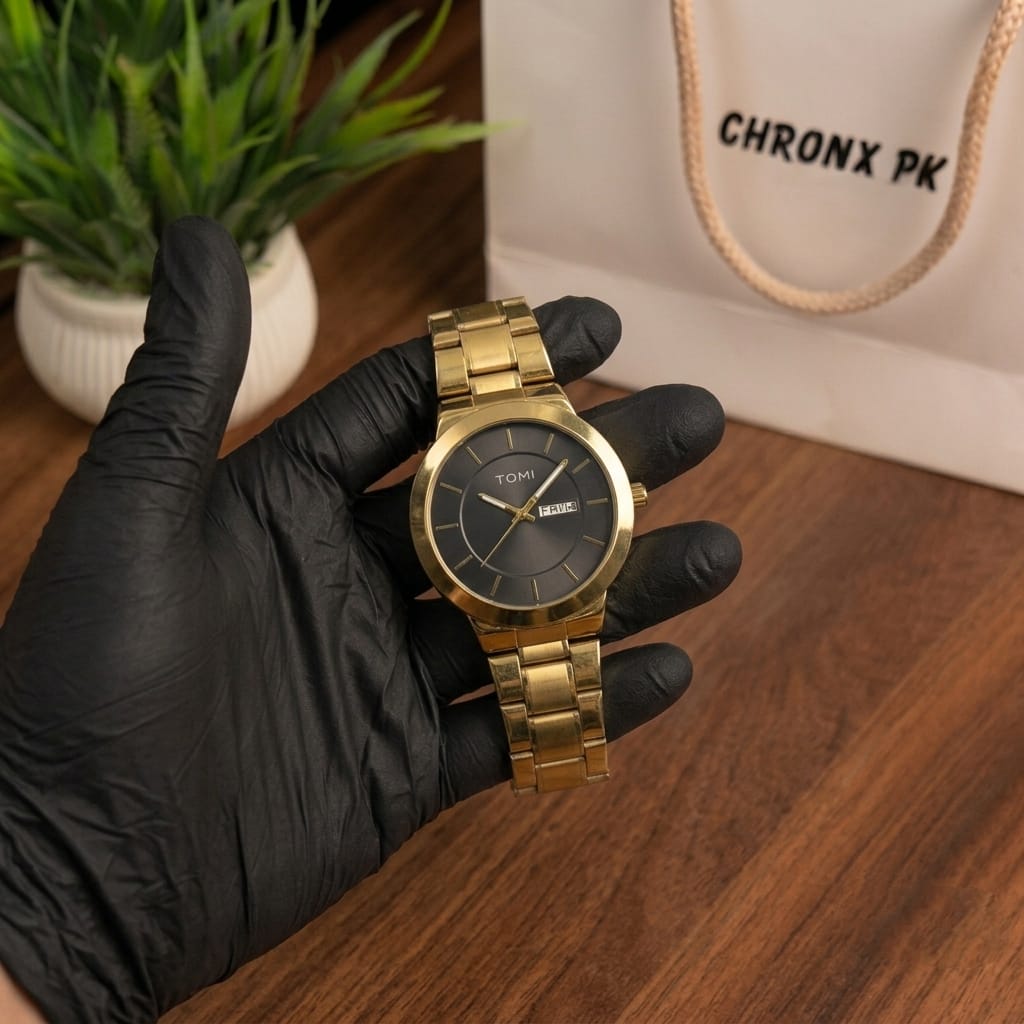 Tomi Golden with day and date