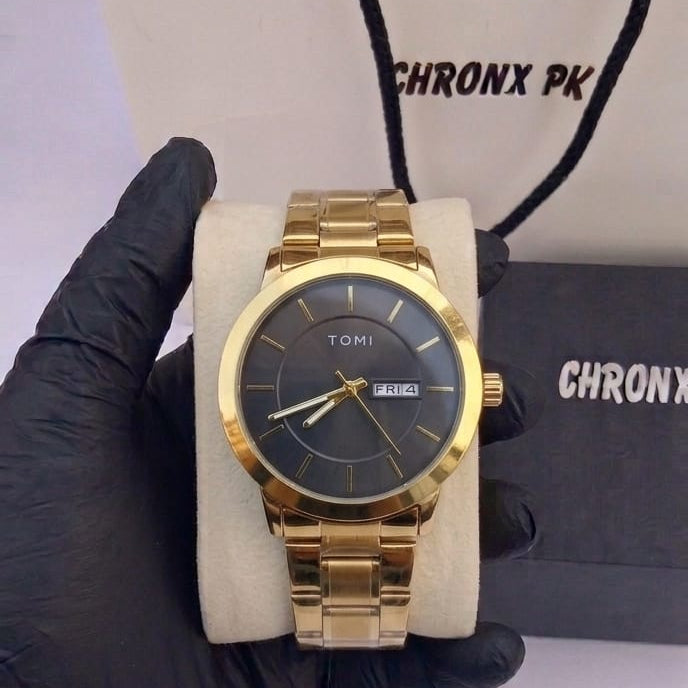 Tomi Golden with day and date