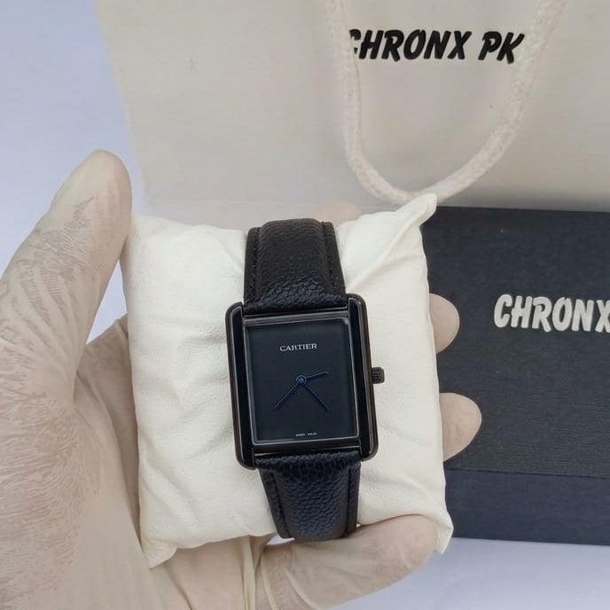 Cartier leather strap with master lock